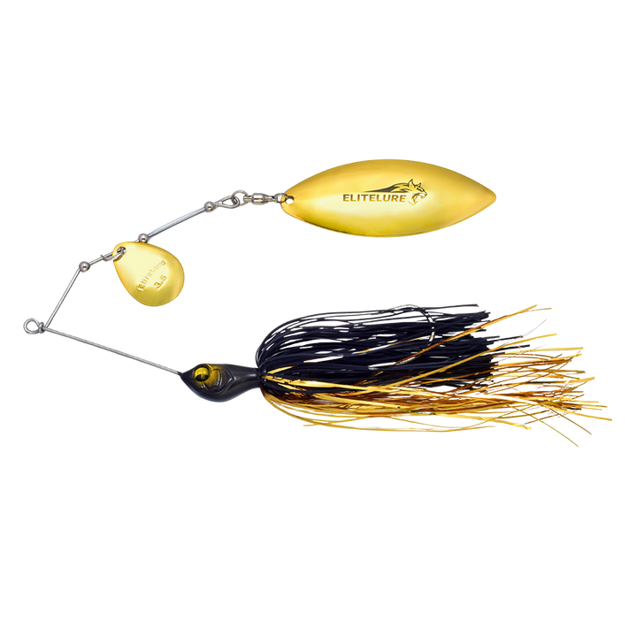 BIM Tackle Tiger Pike Spinnerbait 32g | Black Gold