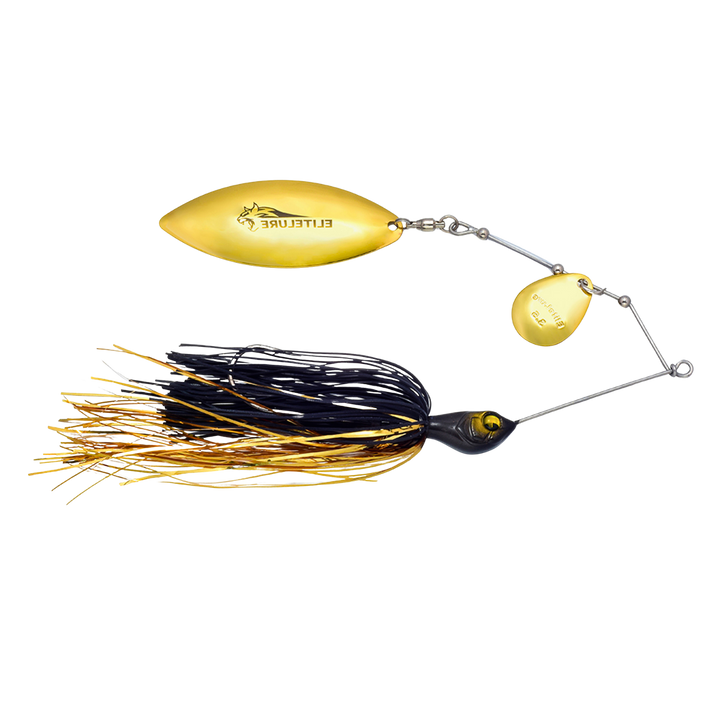 BIM Tackle Tiger Pike Spinnerbait 32g | Black Gold