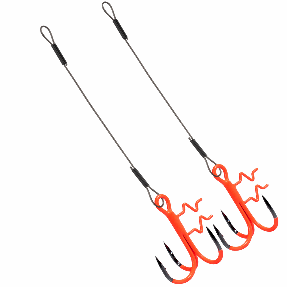 BKK Assist Spear Stinger HD 7x7 Wire Rigi #1 | 10cm | 2kpl | UVO-1