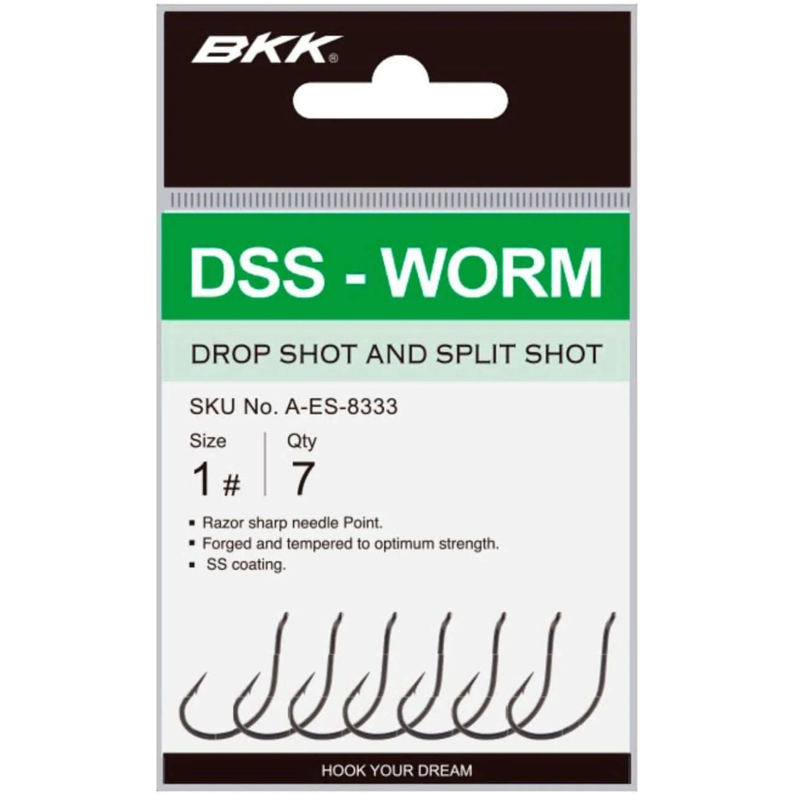 BKK DSS-WORM Dropshot -koukku