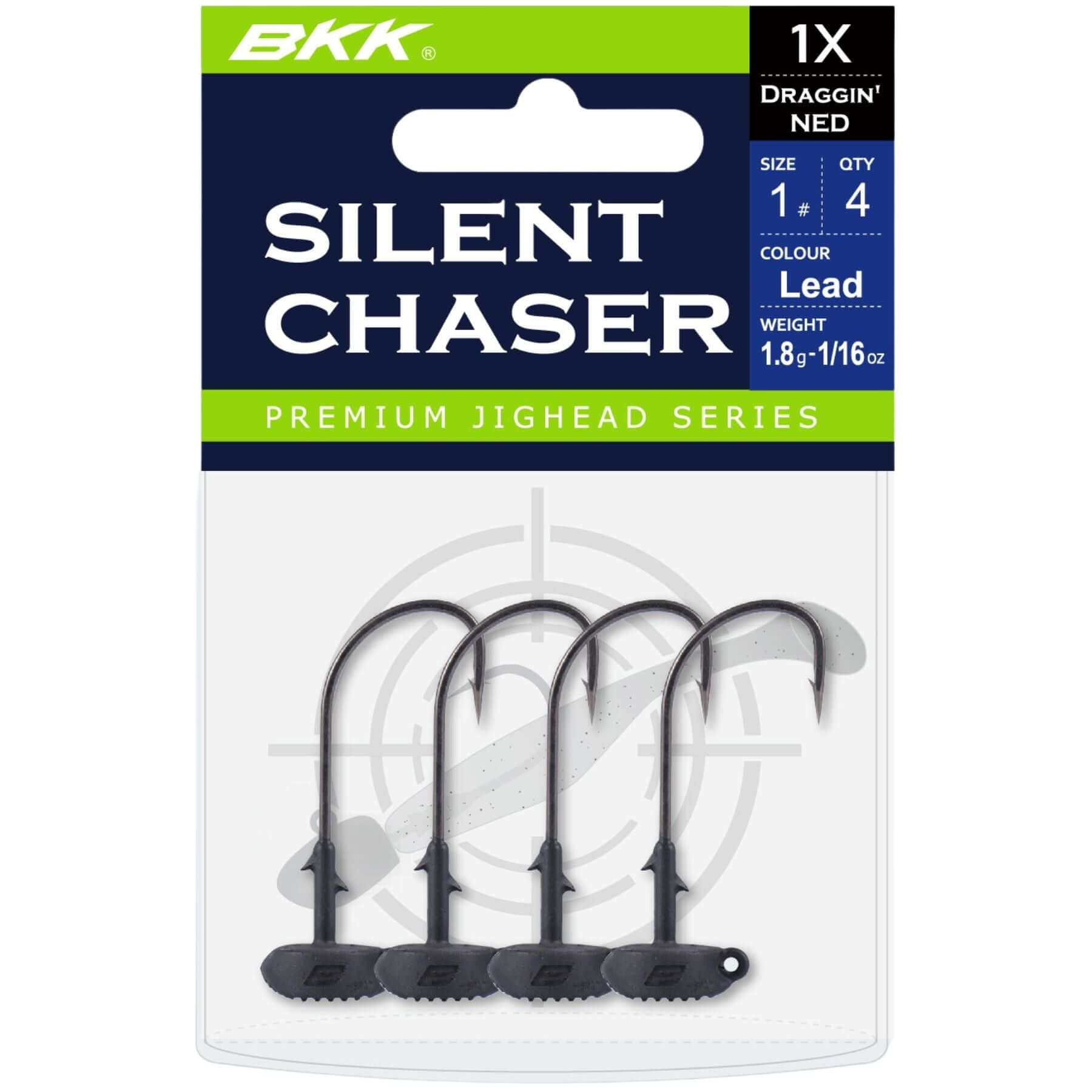 BKK Silent Chaser Draggin NED lead musta