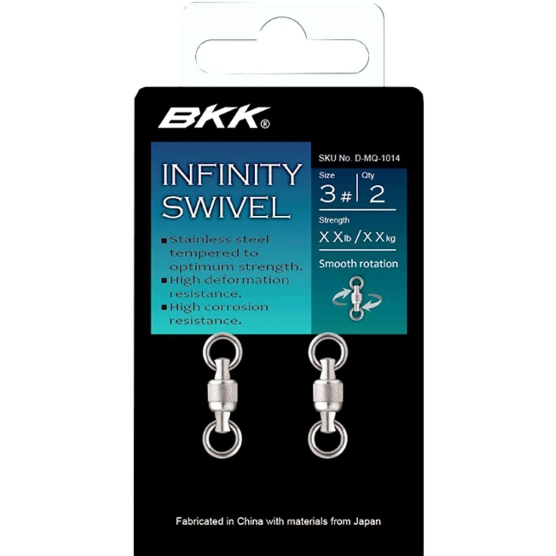 BKK Infinity Swivel -Kuulalaakeroitu leikari