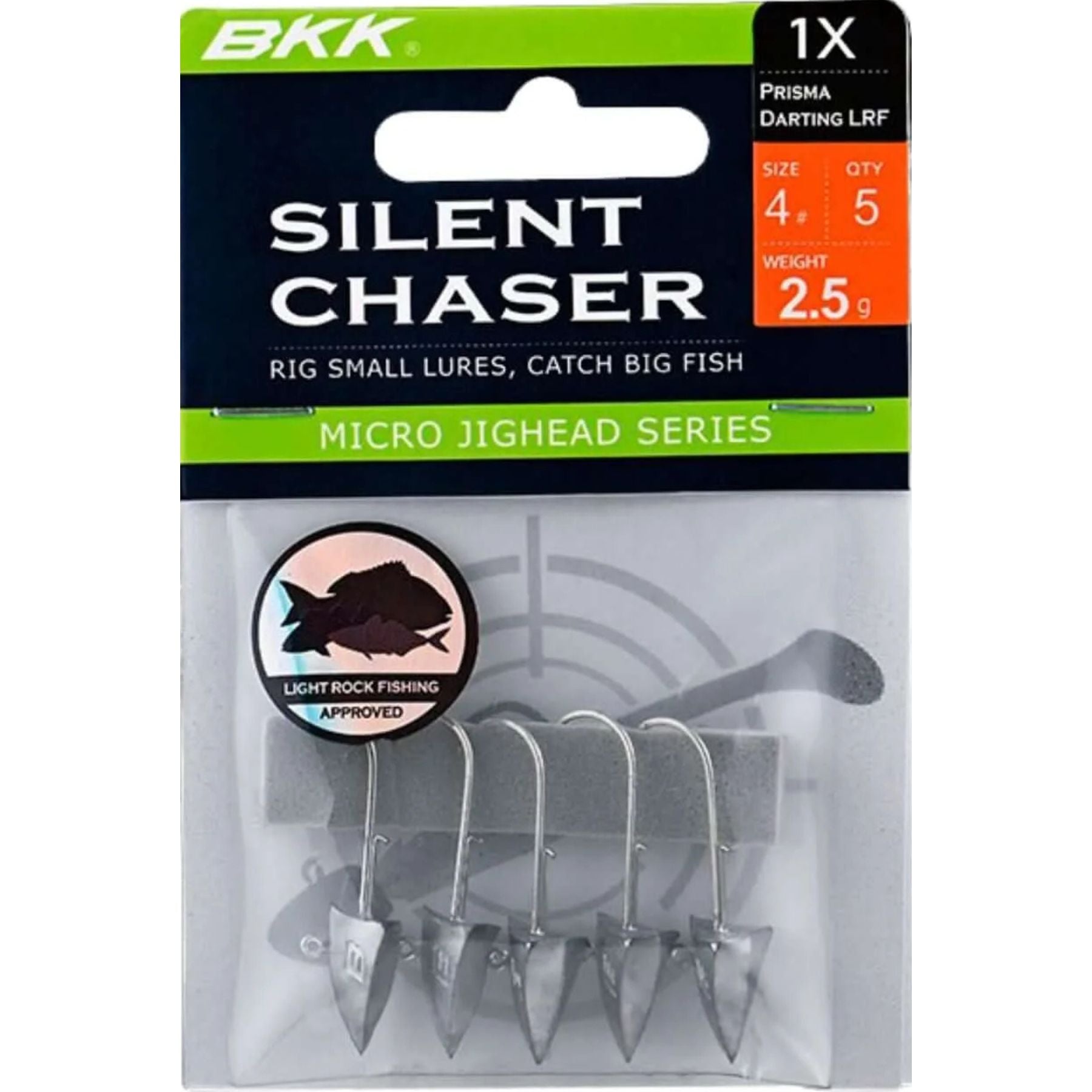 BKK Silent Chaser - Prisma Darting LRF Jigipää 5kpl