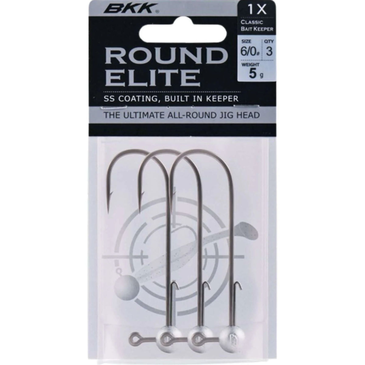 BKK Round Elite Jigipää | 3kpl