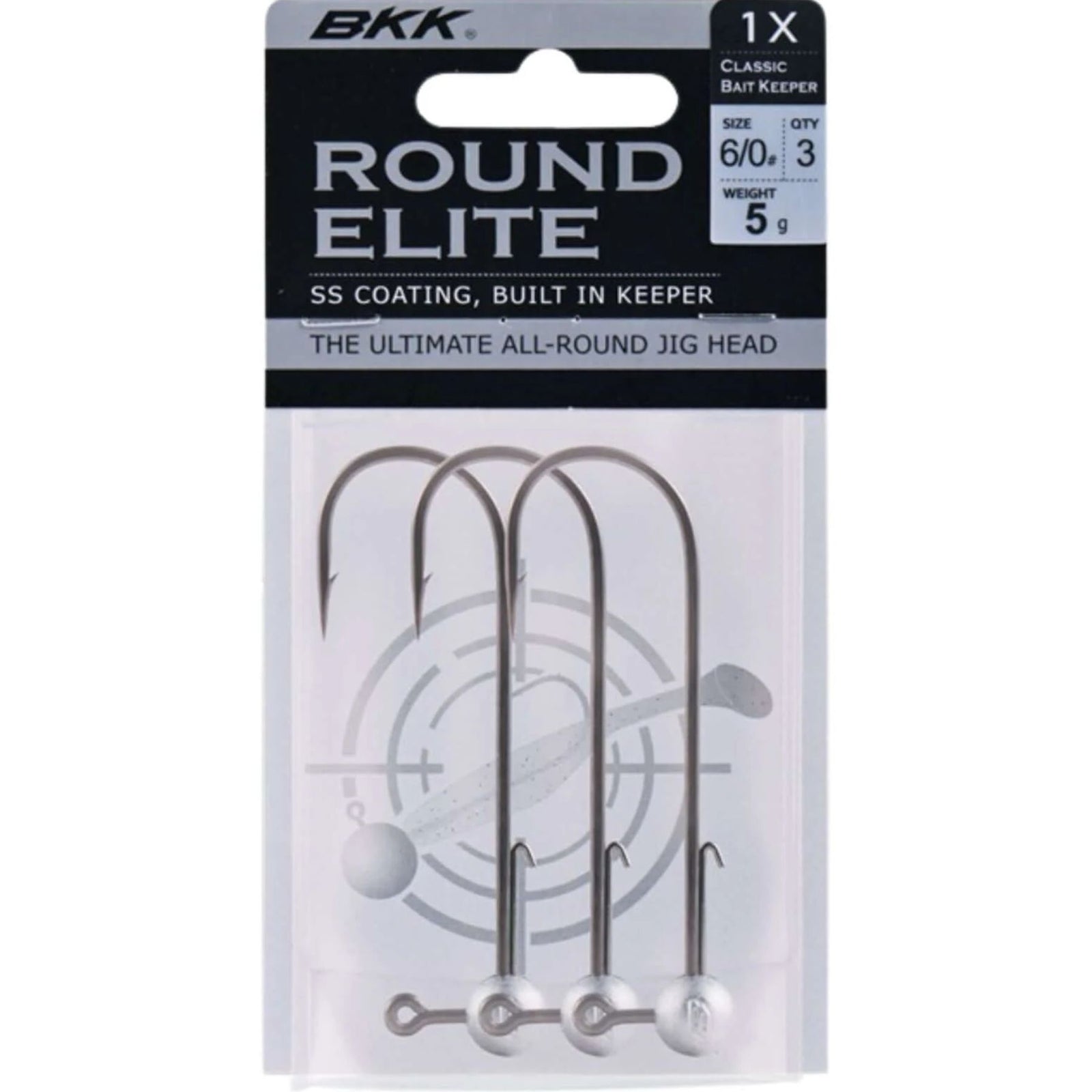 BKK Round Elite Jigipää | 3kpl