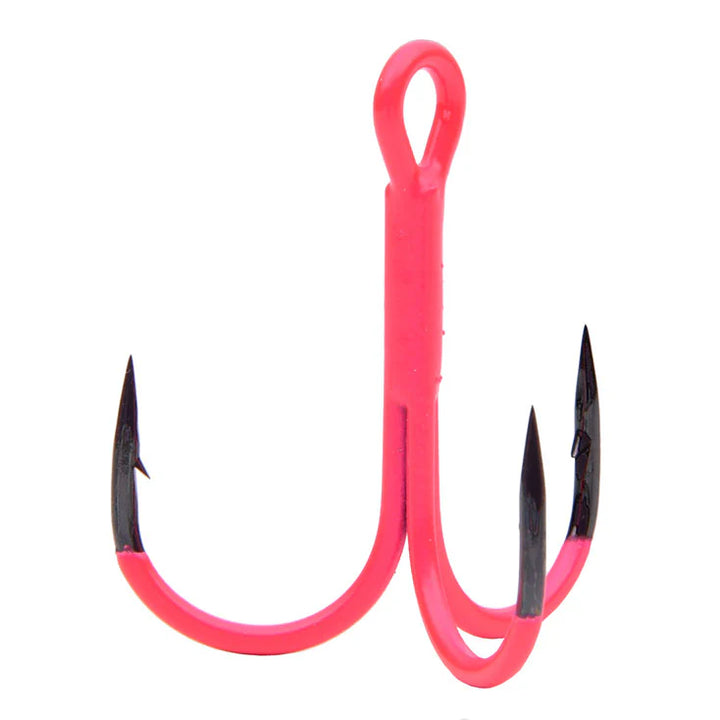 BKK Spear-21 UVP kolmihaarakoukku | UV-Pinkki