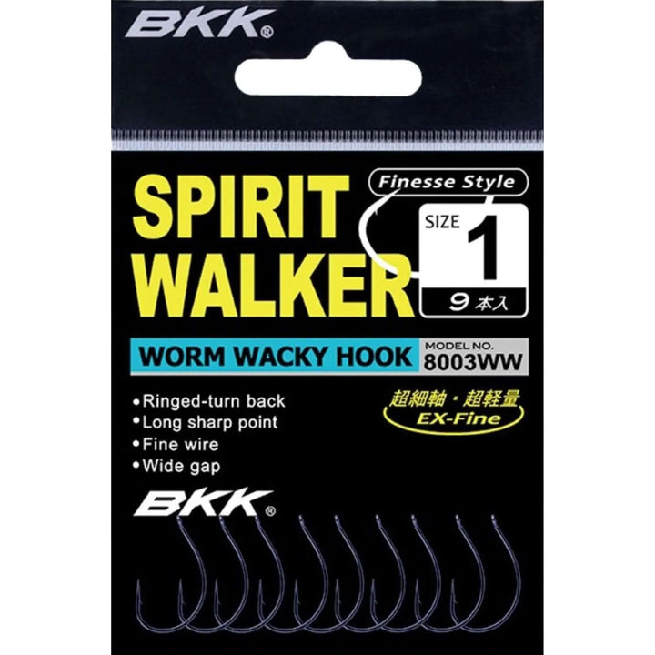 BKK Spirit Walker Dropshot -koukku 8kpl