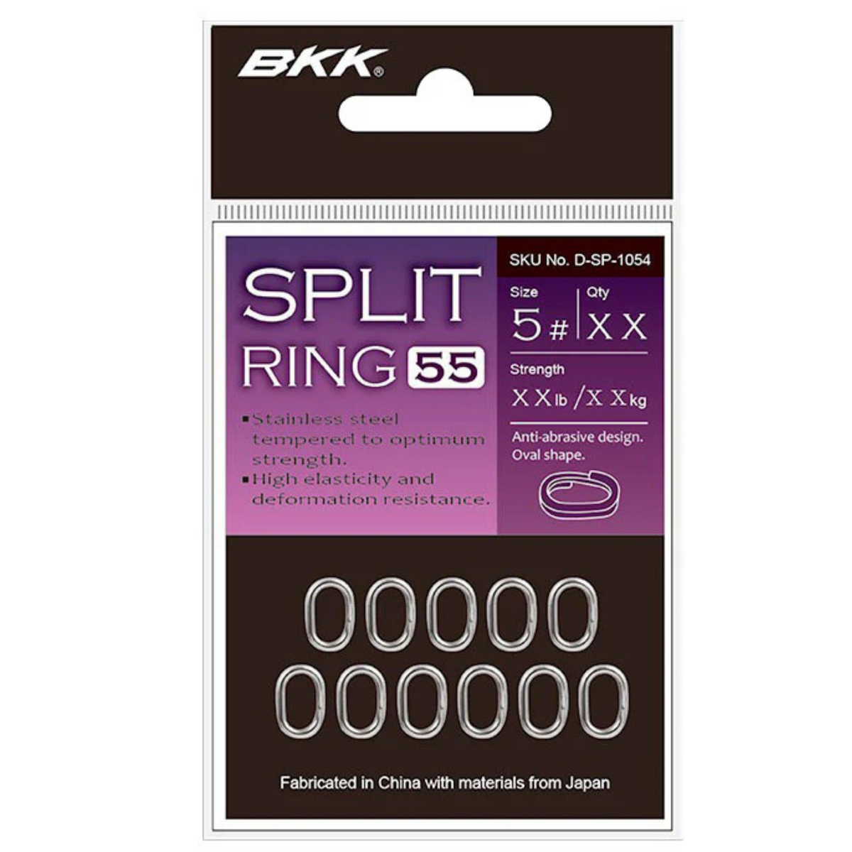 BKK Split Ring–55 Uistinrengas