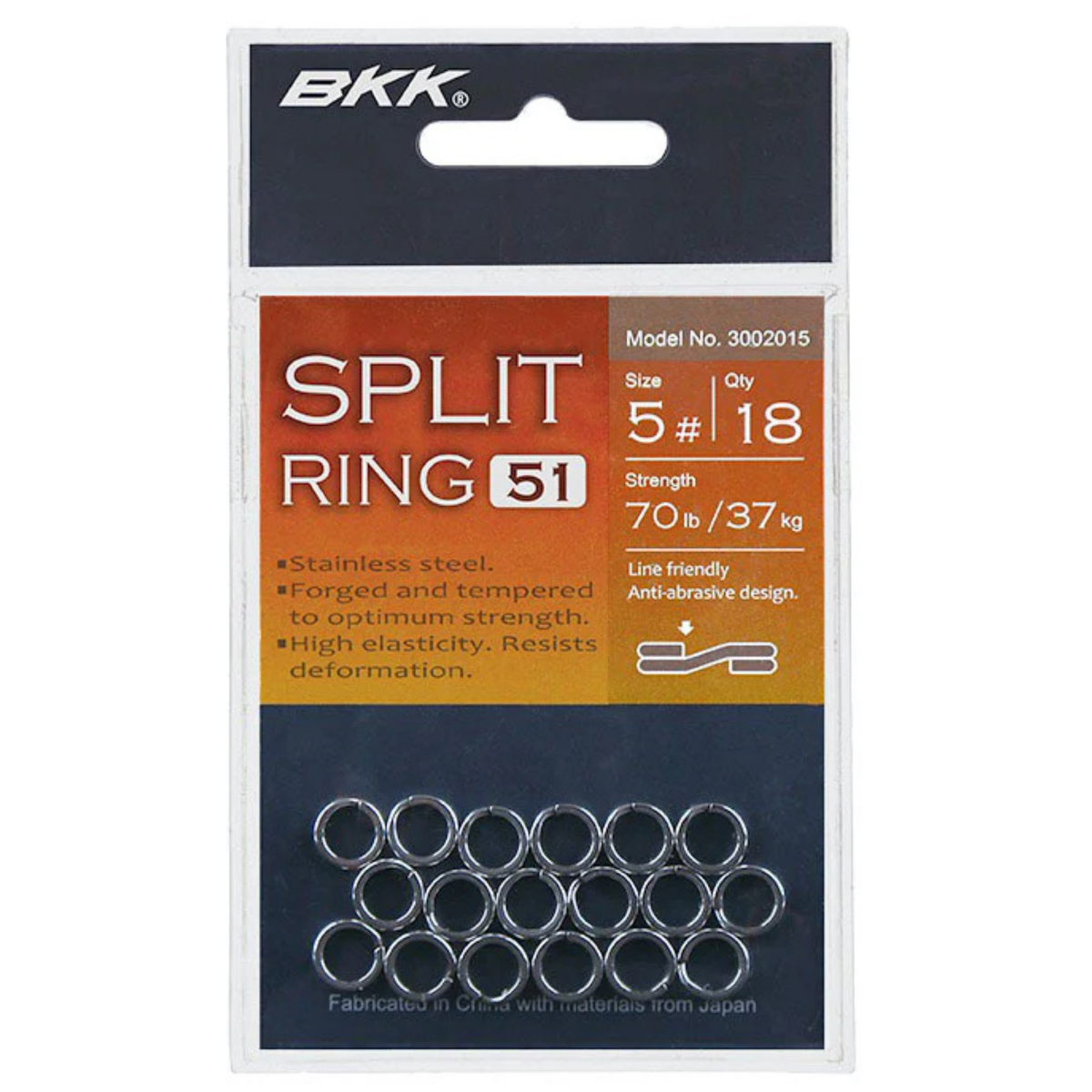 BKK Split Ring–51 Uistinrengas