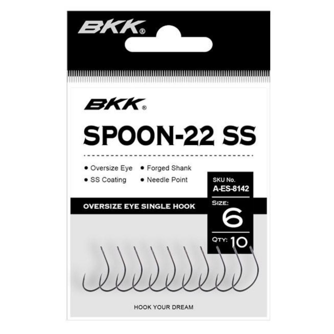 BKK Spoon-22 SS yksihaarakoukku