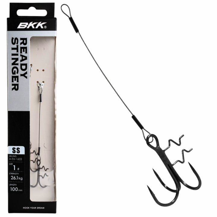 BKK Assist Spear Stinger HD 7x7 Wire Rigi #1 | 10cm | 2kpl
