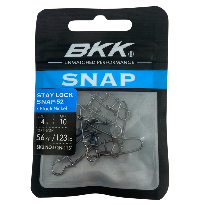 BKK Stay Lock Snap-52 viehelukko | 10kpl