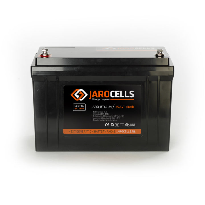 Jarocells Litiumakku 24V 60Ah BT LiFePO4