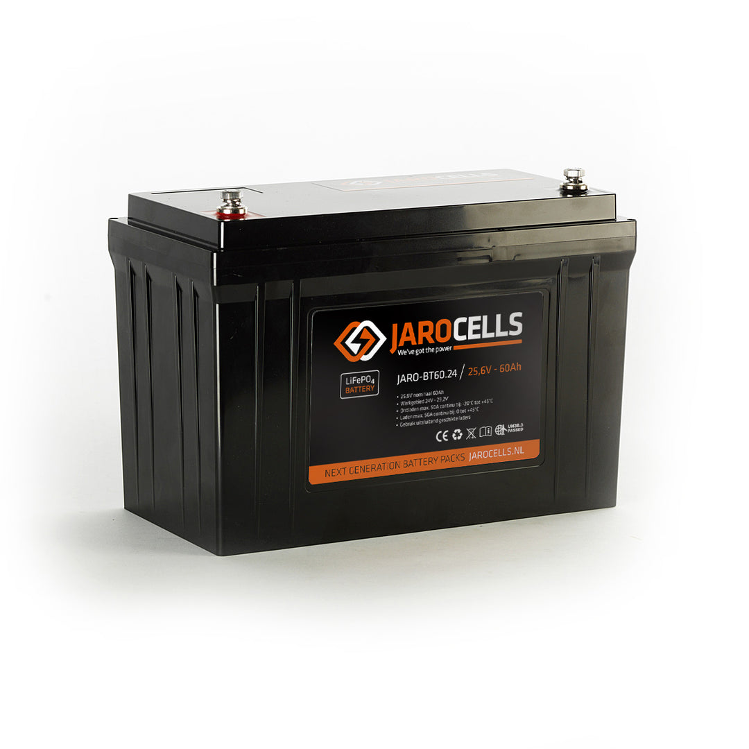 Jarocells Litiumakku 24V 60Ah BT LiFePO4