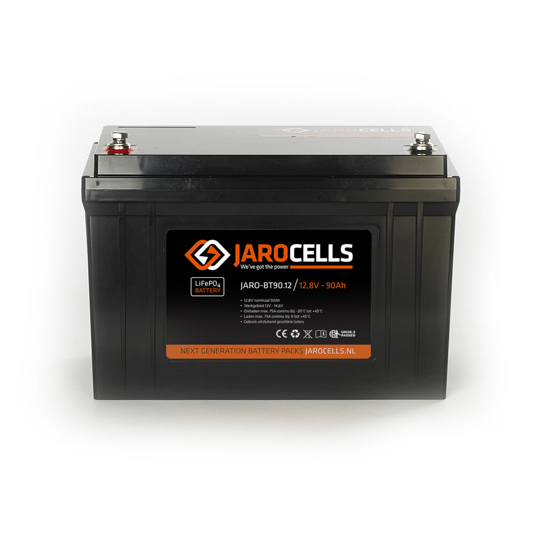 Jarocells Litiumakku 12V 90Ah BT LiFePO4