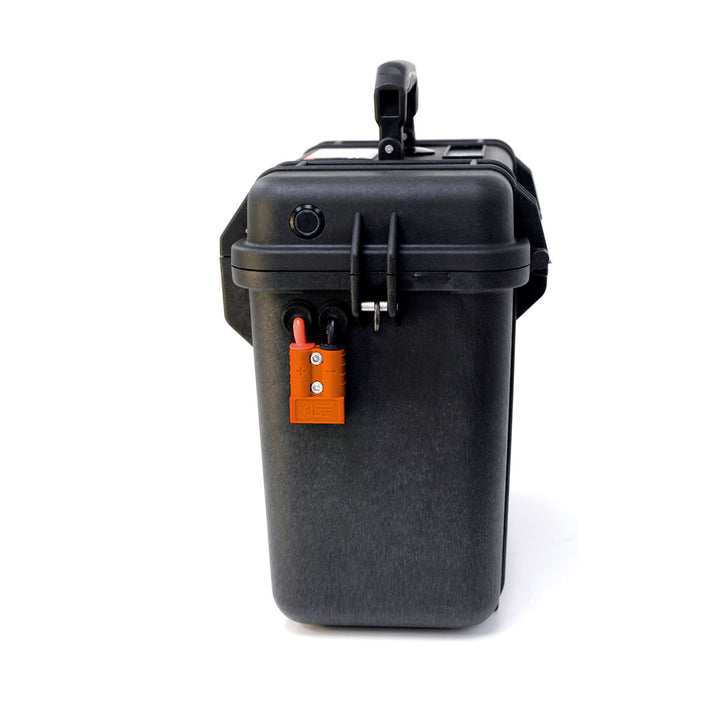 Jarocells LiFePo4 Litiumakku 12V 150Ah Bluetooth kantolaukussa