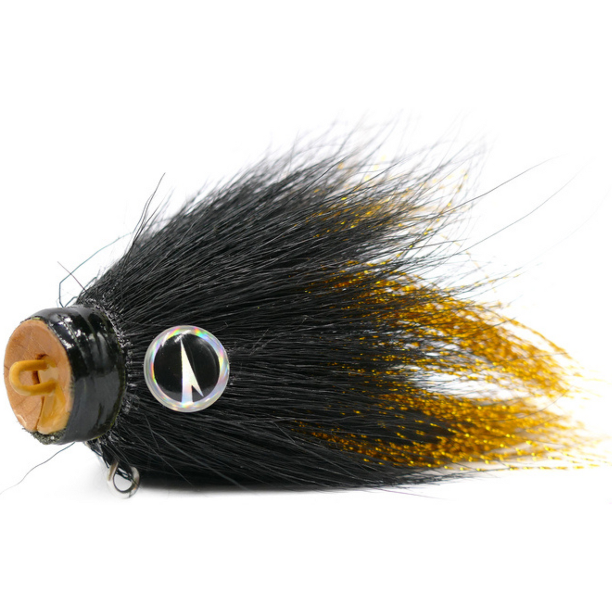 VMC Baby Mustache Shallow Haukiviehe 14g | Black Widow