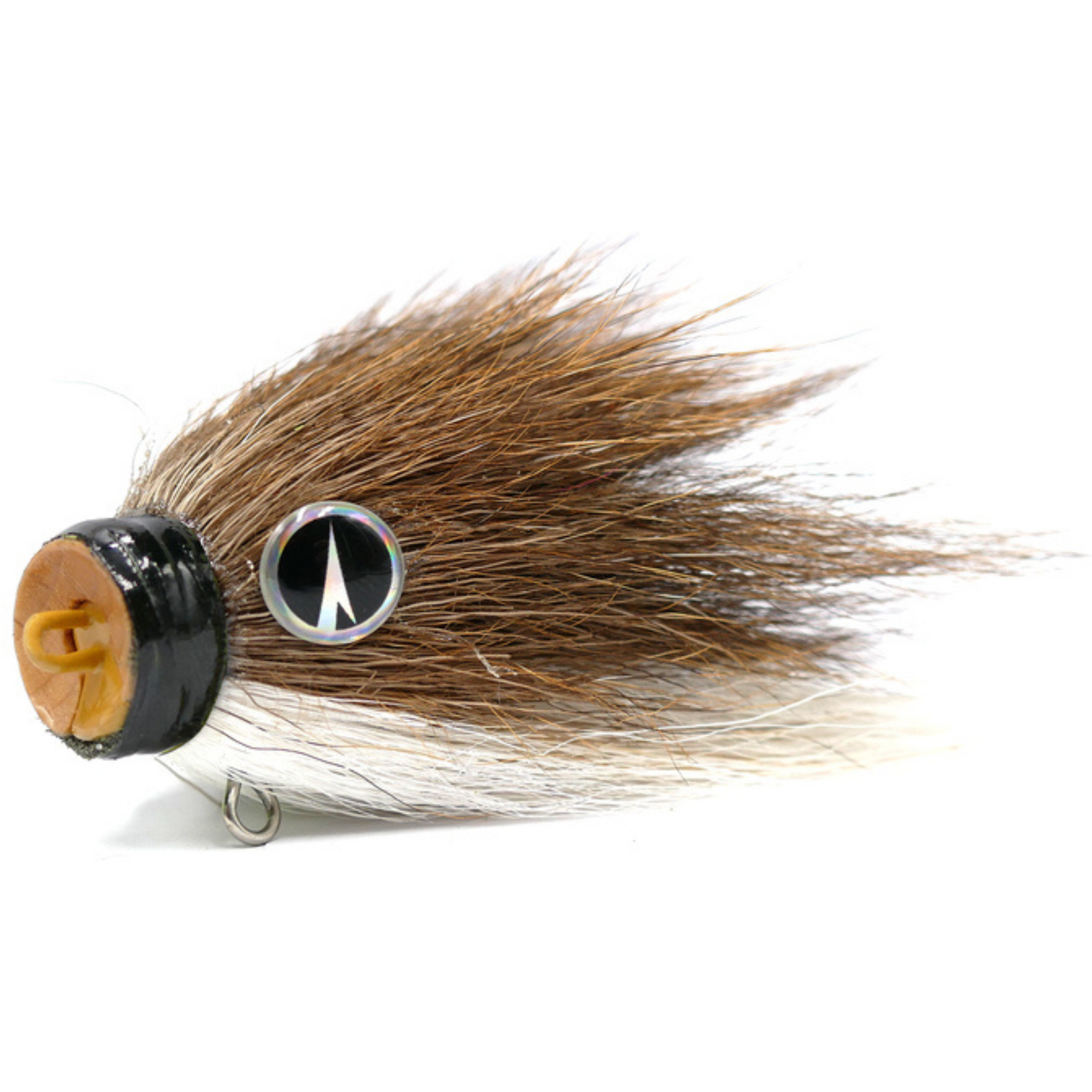 VMC Baby Mustache Shallow Haukiviehe 14g | Cappucino