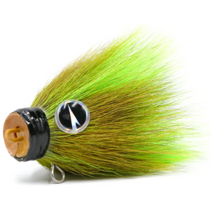 VMC Baby Mustache Shallow Haukiviehe 14g | Chartreuse