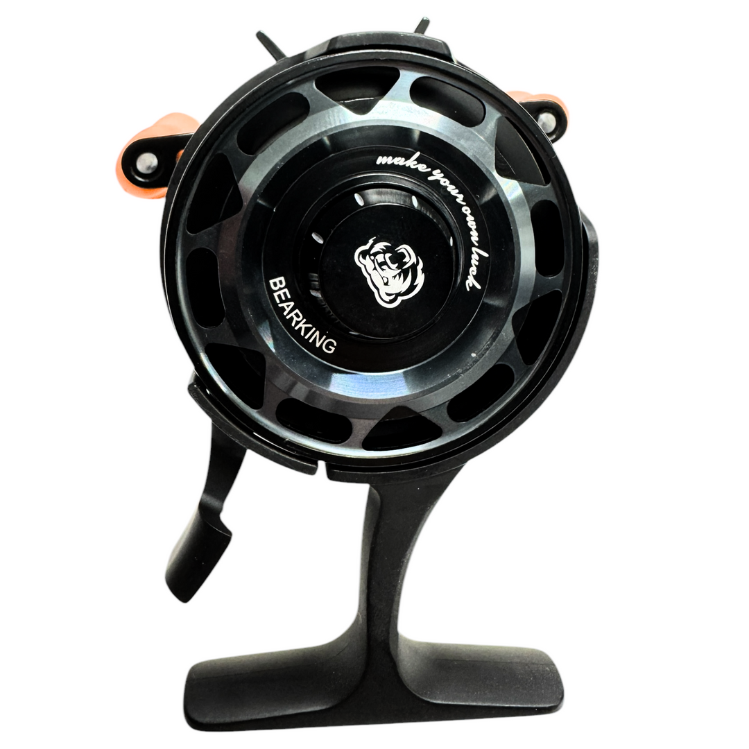 Bearking Ice Master 60mm Pilkkikela | Vasen