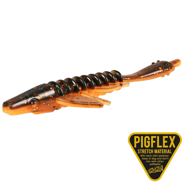 CWC Pigster Gecko Jigi 8.5cm 4kpl | Black Pumpkin