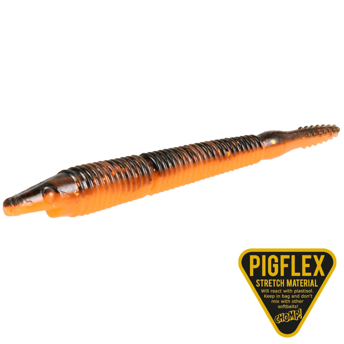 CWC Pigster Crawler 10cm Jigi 4kpl | Black Pumpkin