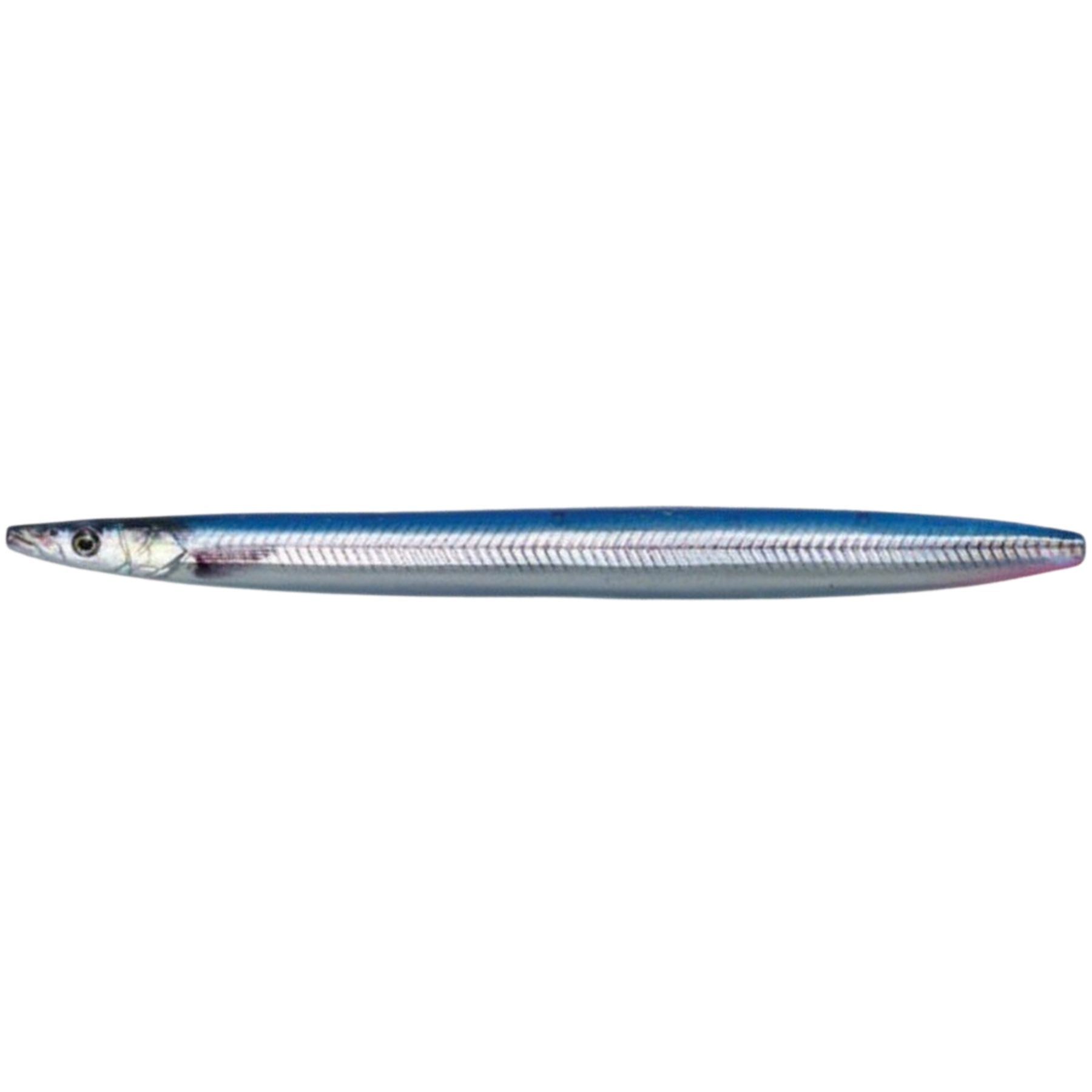 Savage Gear 3D LineThru Sandeel Meritaimenviehe 19g 125mm | Blue Silver UV