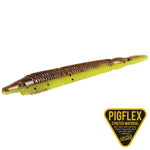 CWC Pigster Crawler Jigi 10cm 4kpl | Brown Chartreuse Flake