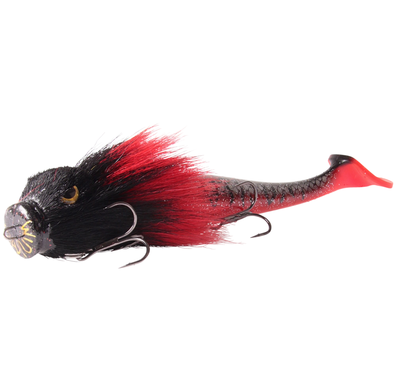 CWC Miuras Mouse Pig Shad haukijigi 26cm 115g | Dracula
