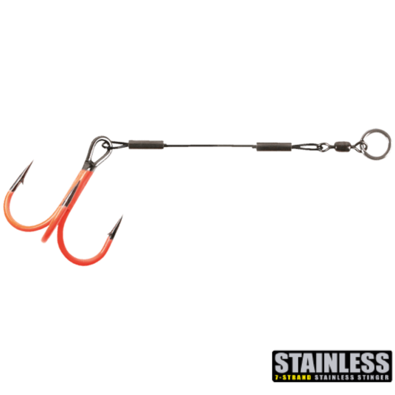 CWC Stainless 7-strand Stinger Single #2 2kpl | UV Orange