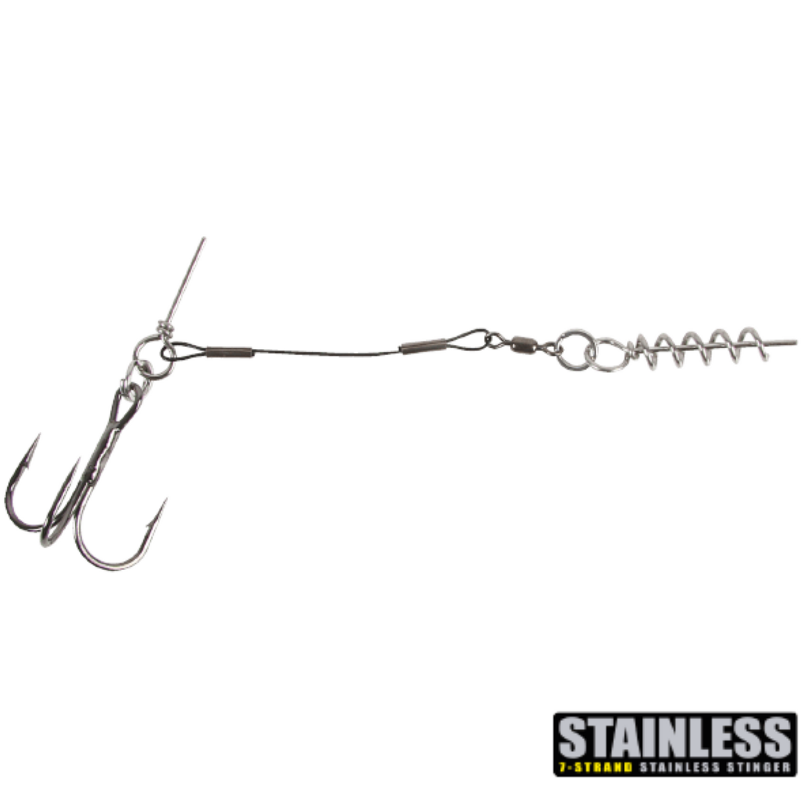 CWC Stainless 7-strand Stinger Single #1/0 1kpl