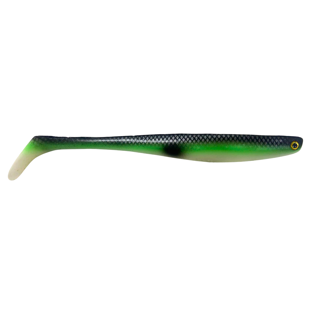 Captain Ollie Mama Shad Haukijigi 24cm 84g 1kpl | Bleeding Green