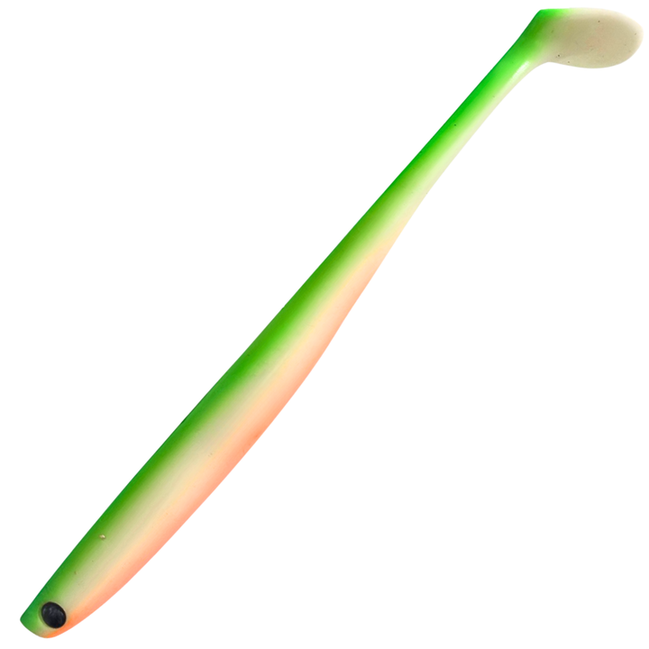 Captain Ollie Papa Shad Haukijigi 35cm 190g 1kpl | Milky Smelt