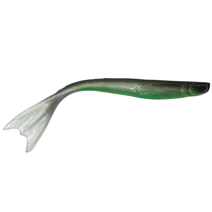 Captain Ollie Vertical Haukijigi 28cm 80g 1kpl | Sparkling Green