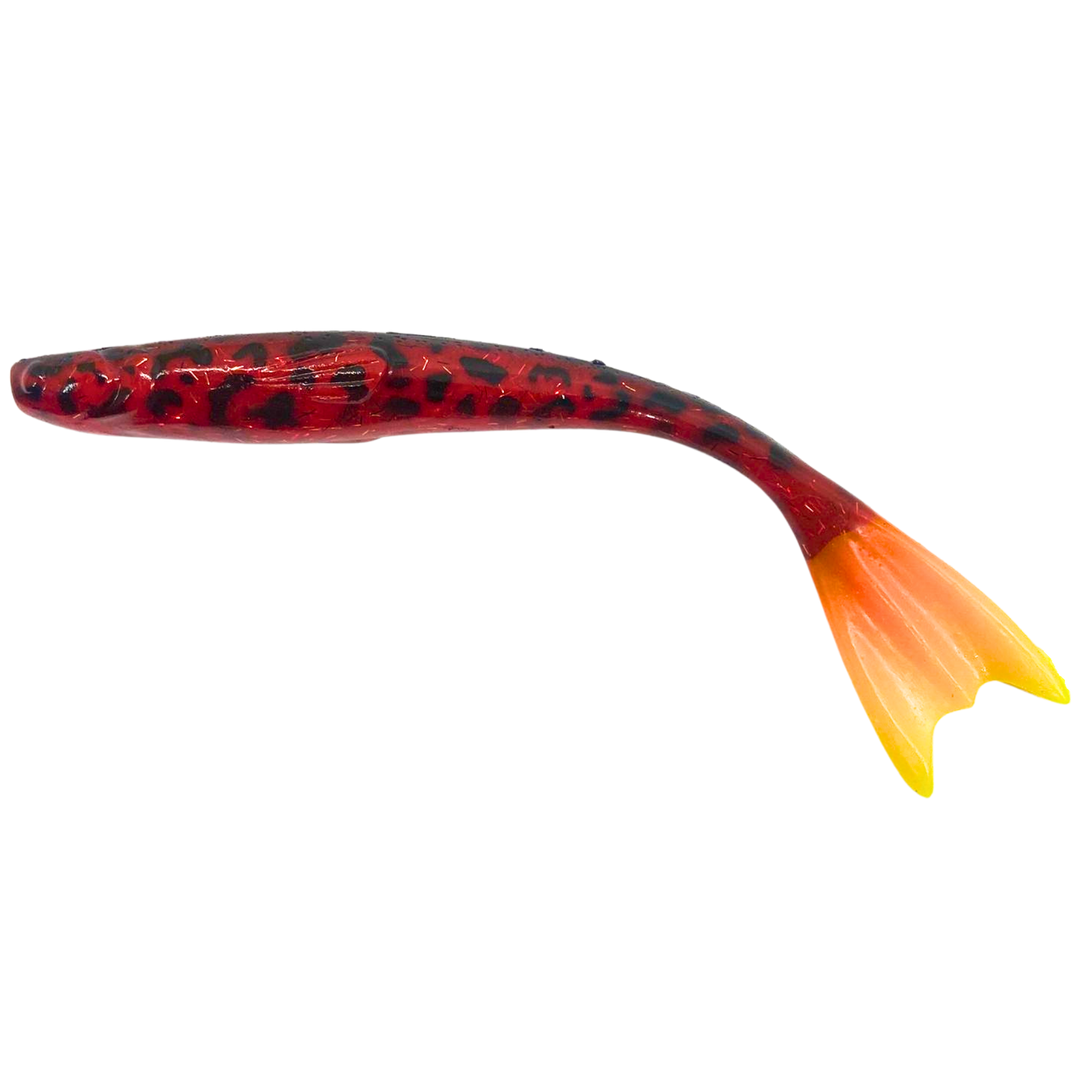 Captain Ollie Vertical Haukijigi 28cm 80g 1kpl | Trans Red
