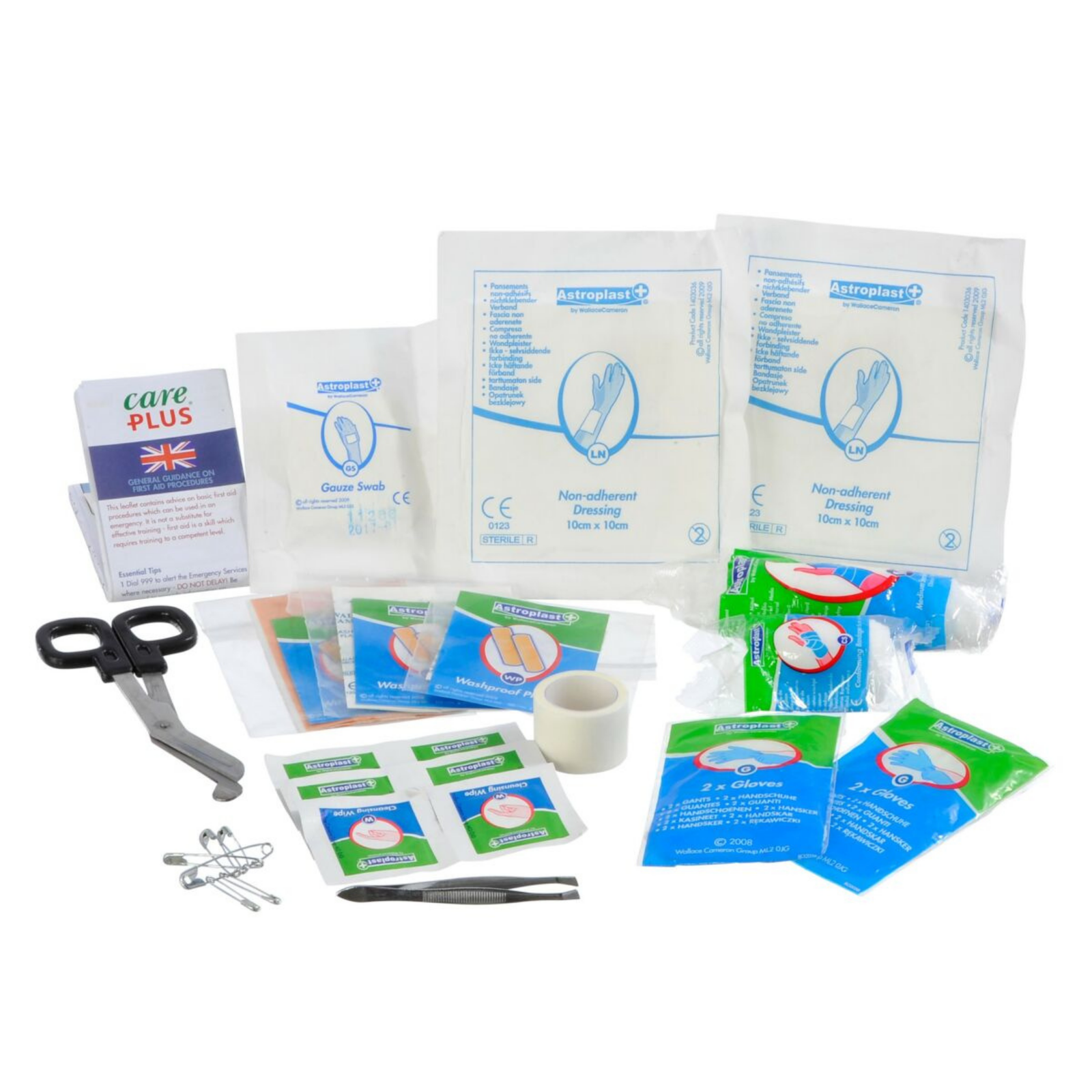 Care Plus First Aid Kit - Compact Ensiapupakkaus