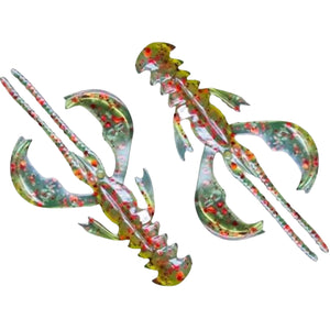 Crazy Fish Nimble kelluva Jigi 1.6" 9kpl | Black/Red Watermelon (68)