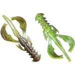 Crazy Fish Nimble kelluva Jigi 3.2" 6kpl | Chart Swamp (30D)
