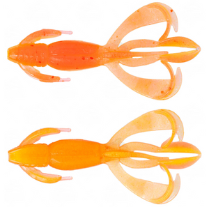 Keitech Crazy Flapper Jigi 2" 8kpl | Orange Chartreuse Glow