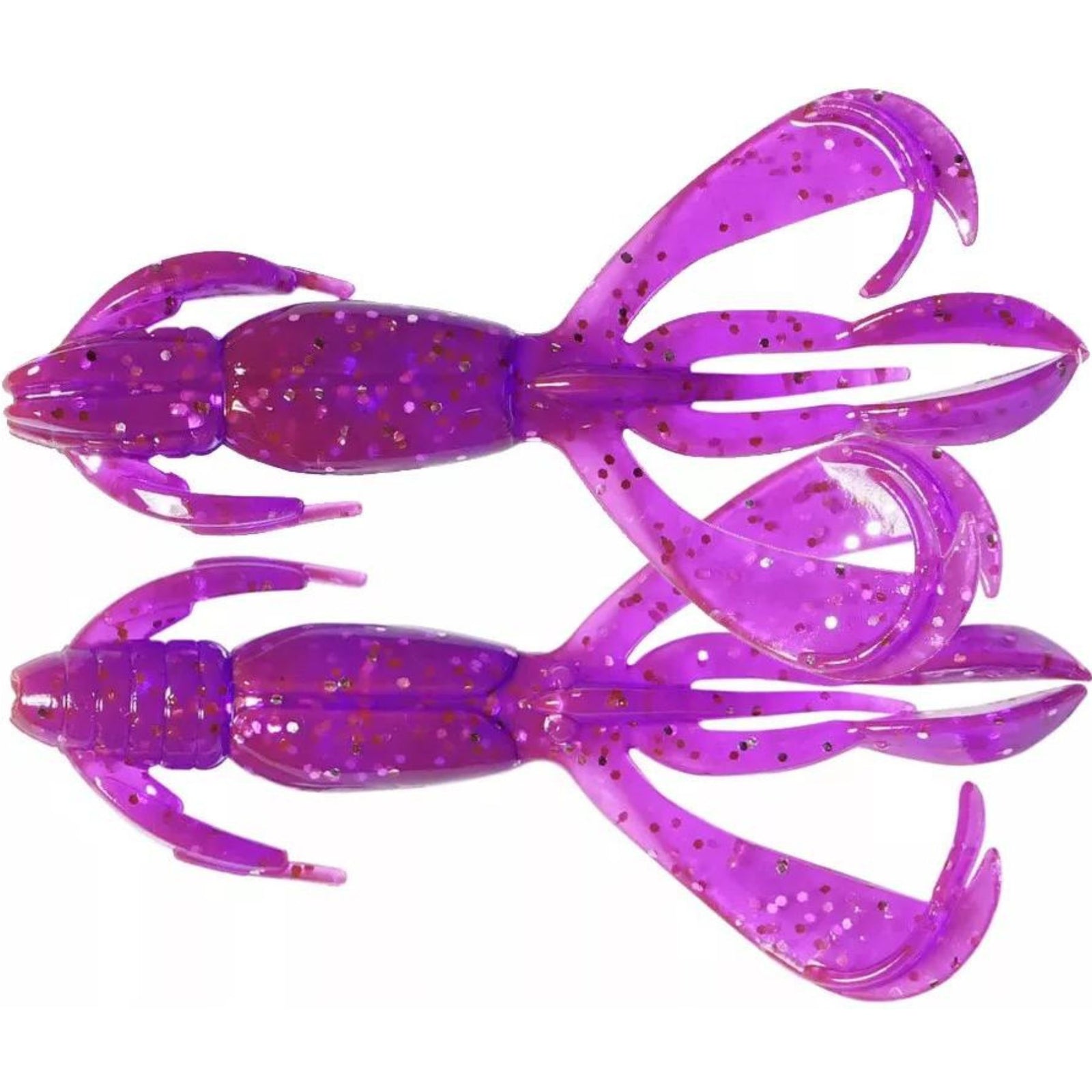 Keitech Crazy Flapper Jigi 2" 8kpl | Purple Chameleon/Silver FLK