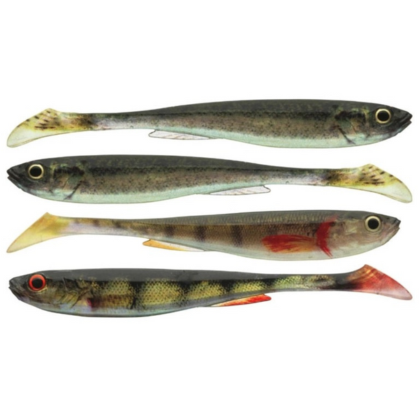 Daiwa Prorex Real Slim Shad Y LIVE 10.5cm Jigi 4kpl | Color Set