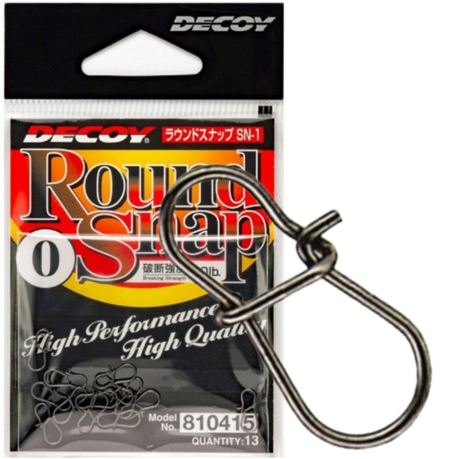 Decoy Round Snap Viehelukko 13kpl