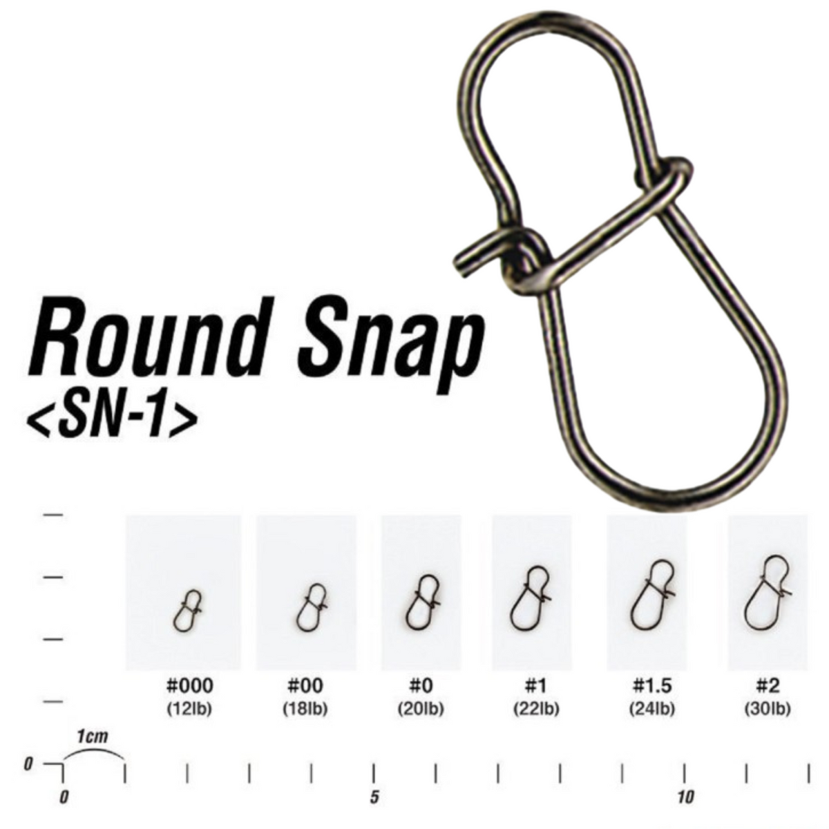 Decoy Round Snap Viehelukko 13kpl