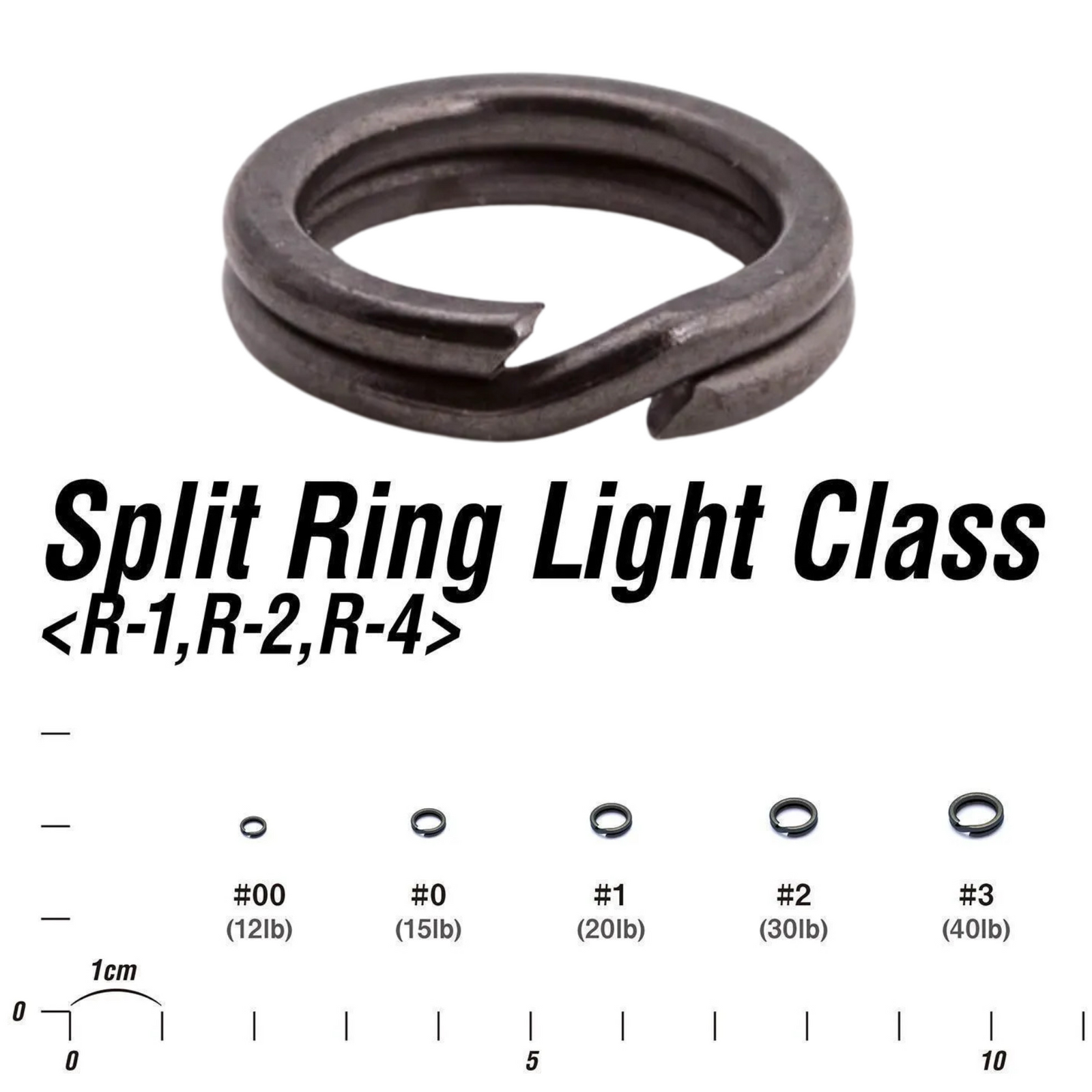 Decoy Split Ring Light Class Uistinrengas 20kpl