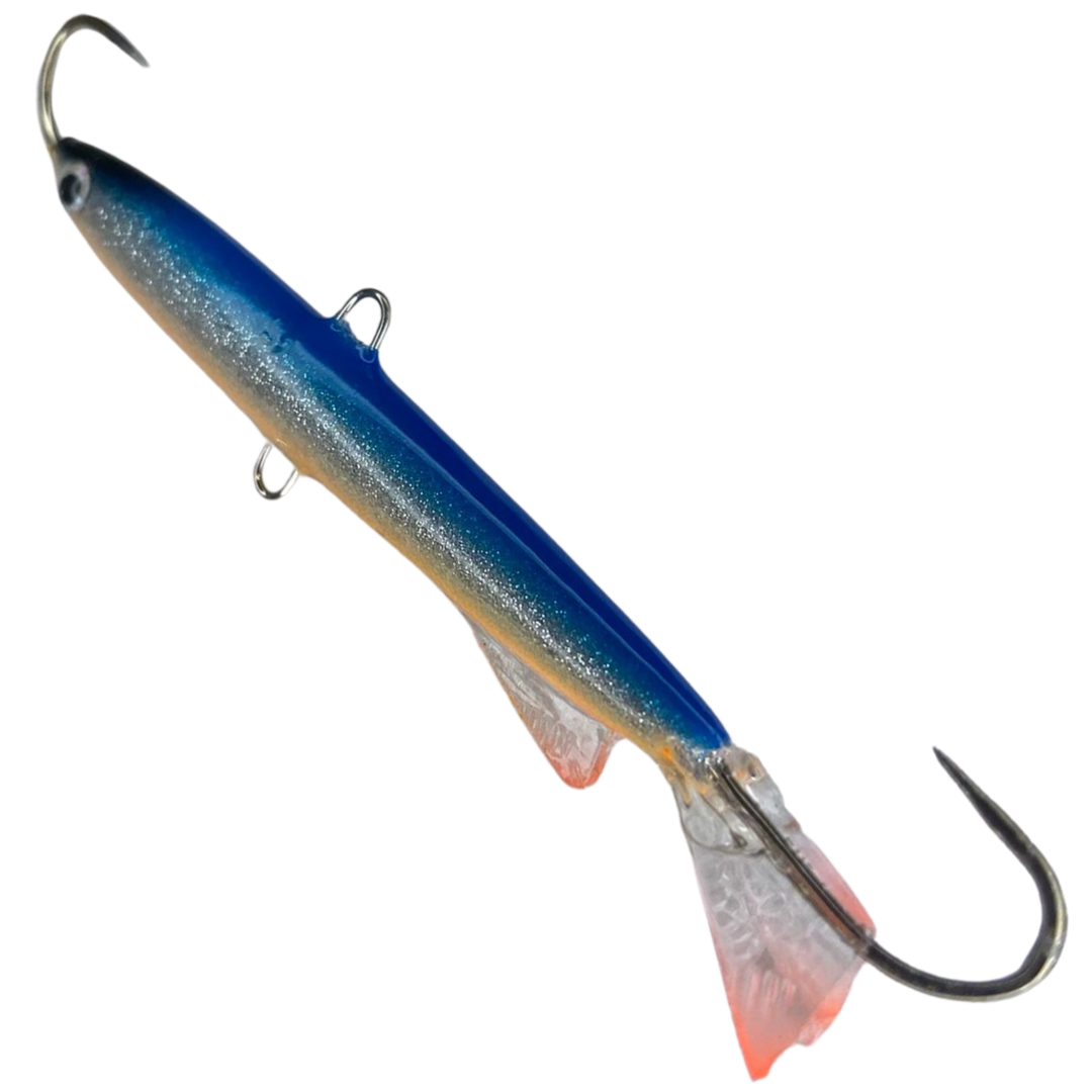 EEPE Seiska Plus Levypyrstö Tasapainopilkki 85mm 15g | Sinihopee Oranssimaha