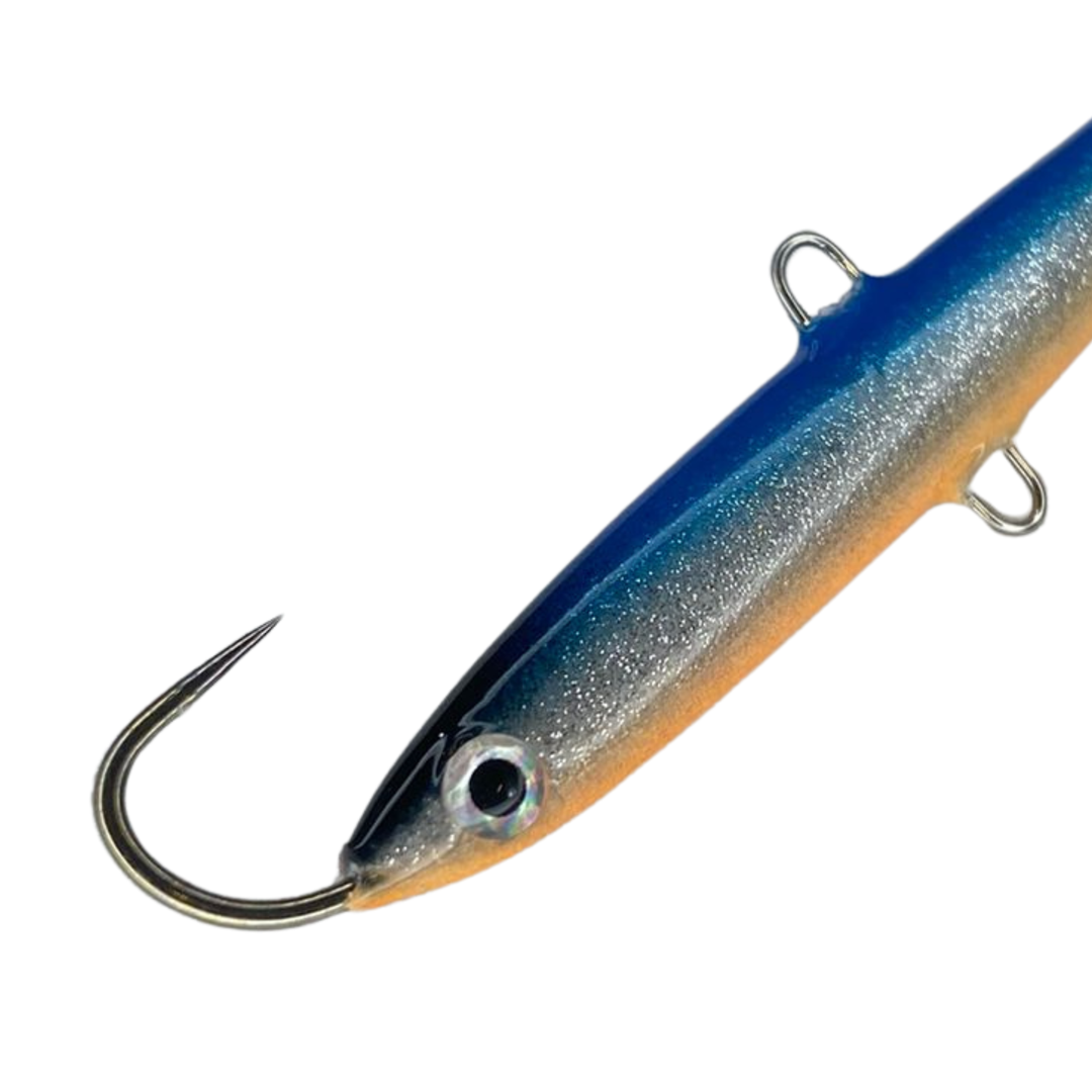 EEPE Seiska Plus Levypyrstö Tasapainopilkki 85mm 15g | Sinihopee Oranssimaha