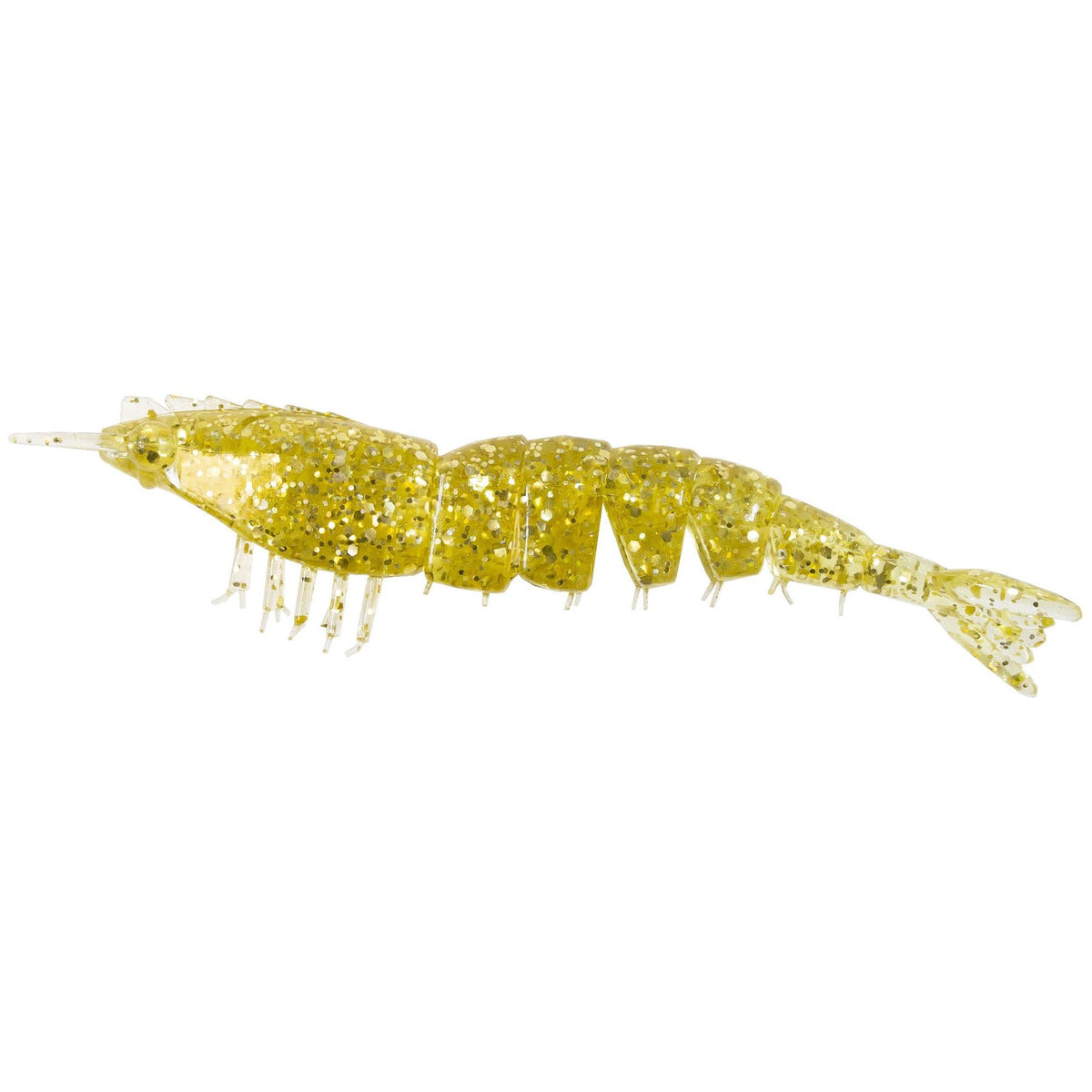 Z-Man EZ ShrimpZ Unrigged Jigi 3.5&quot; | Gold Flake