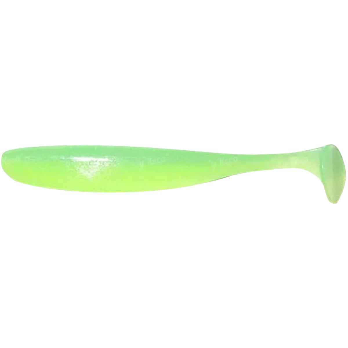 Keitech Easy Shiner Jigi 4.5&quot; 6kpl | Lime Chartreuse Glow