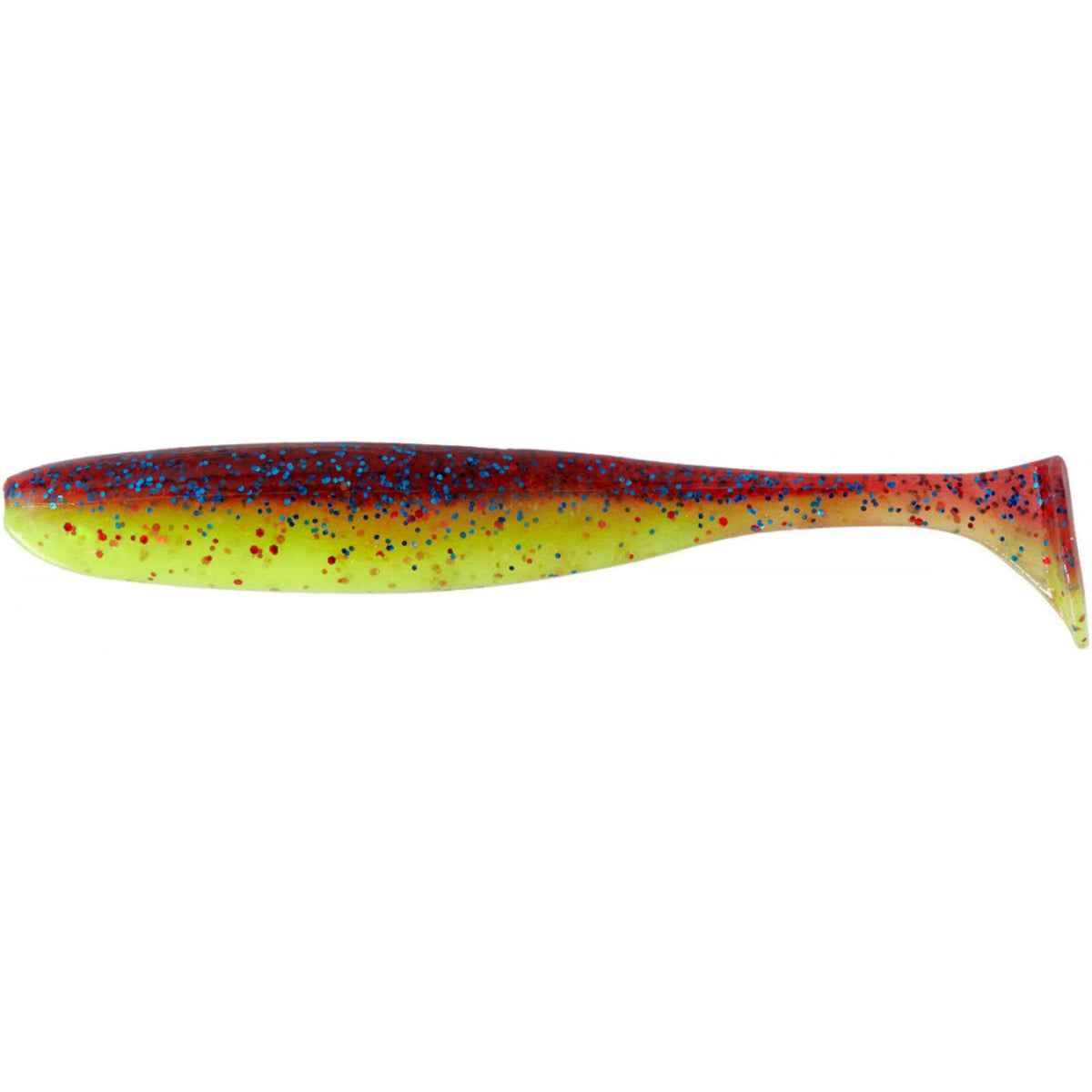 Keitech Easy Shiner Jigi 3.5&quot; 7kpl | Grape Chart Red FLK