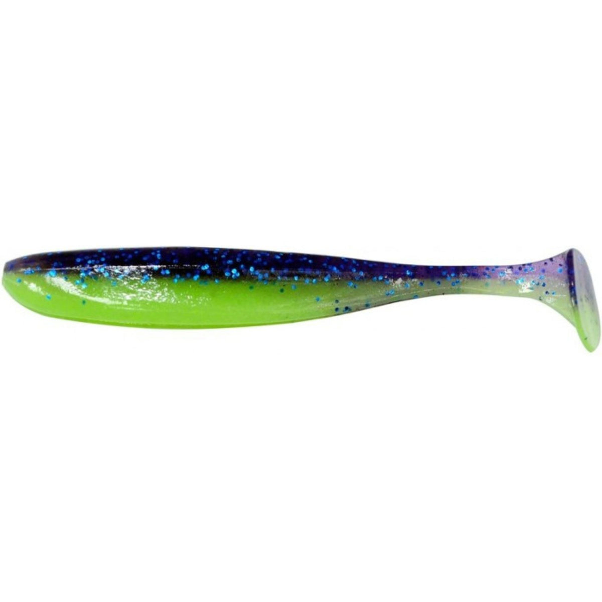 Keitech Easy Shiner Jigi 4.5&quot; 6kpl | Violet Lime Belly